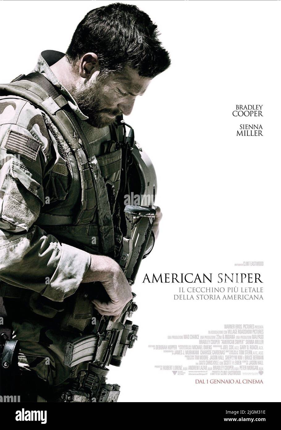 American sniper movie poster hi-res stock photography and images - Alamy
