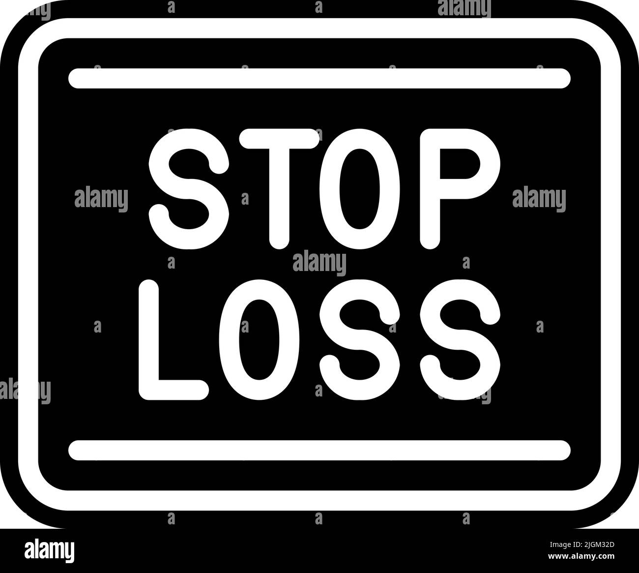 stop loss icon Stock Vector Image & Art Alamy