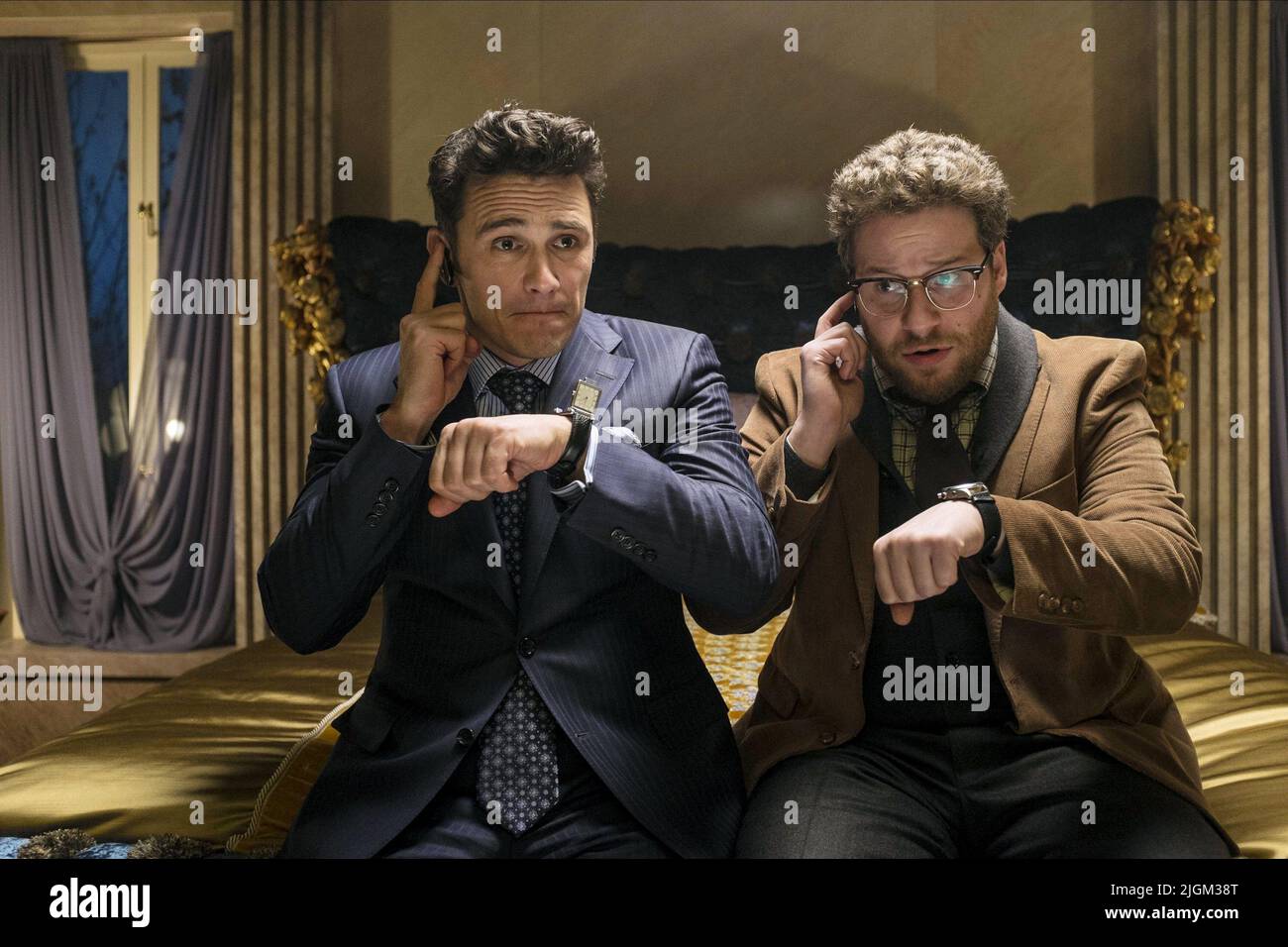 FRANCO,ROGEN, THE INTERVIEW, 2014 Stock Photo
