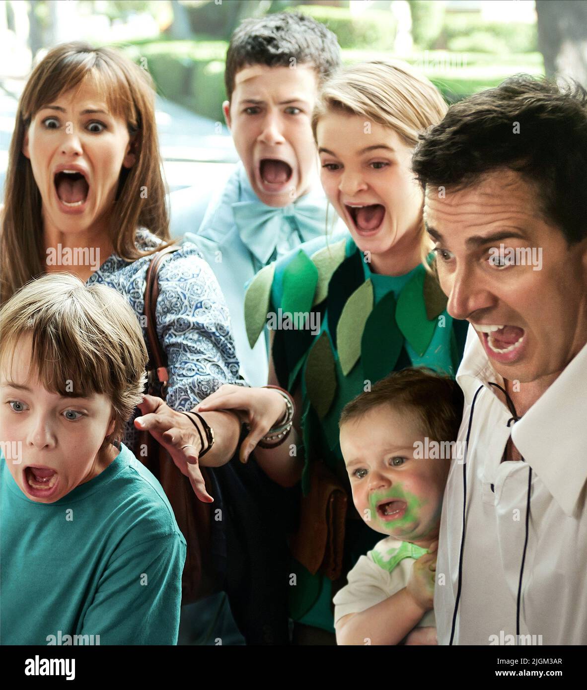 OXENBOULD,GARNER,MINNETTE,DORSEY,CARELL, ALEXANDER AND THE TERRIBLE  HORRIBLE  NO GOOD  VERY BAD DAY, 2014 Stock Photo