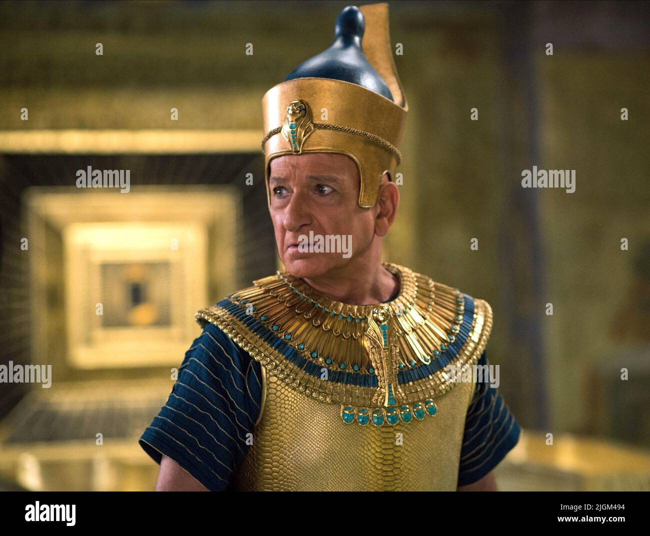 BEN KINGSLEY, NIGHT AT THE MUSEUM: SECRET OF THE TOMB, 2014 Stock Photo