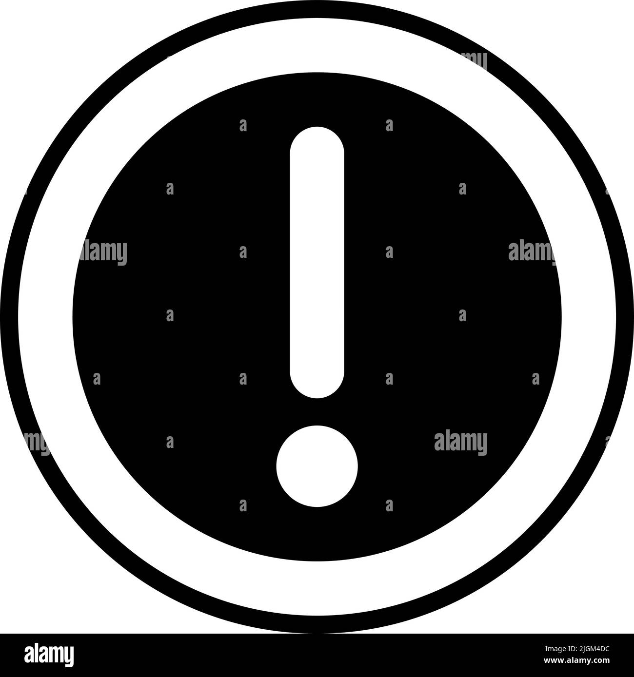 warning icon Stock Vector Image & Art Alamy