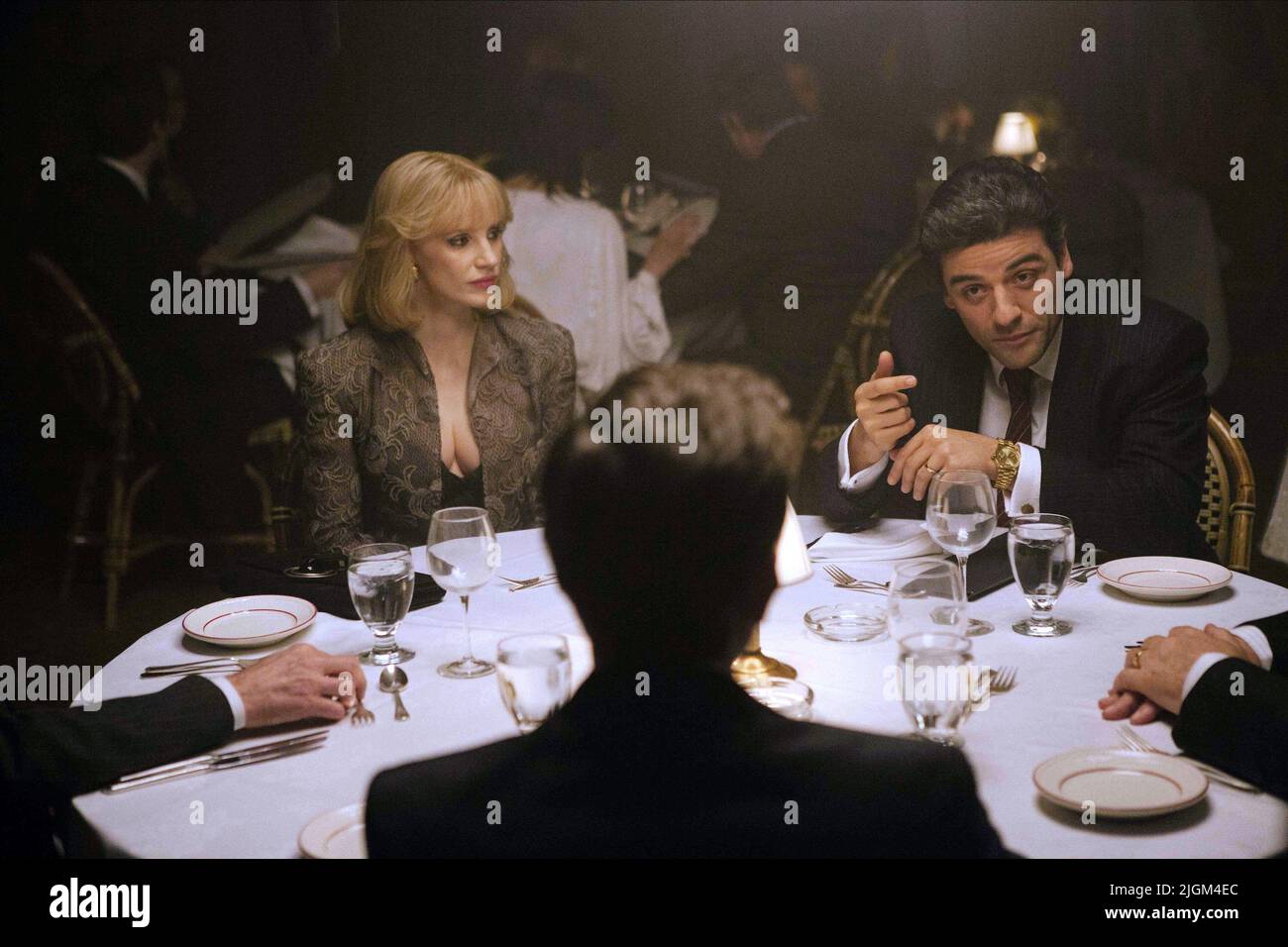 JESSICA CHASTAIN, OSCAR ISAAC, A MOST VIOLENT YEAR, 2014 Stock Photo