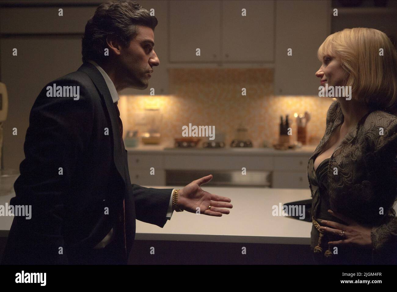 OSCAR ISAAC, JESSICA CHASTAIN, A MOST VIOLENT YEAR, 2014 Stock Photo