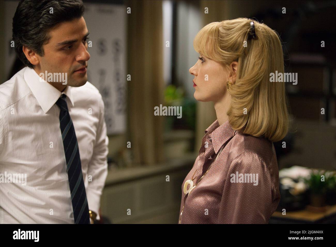 ISAAC,CHASTAIN, A MOST VIOLENT YEAR, 2014 Stock Photo