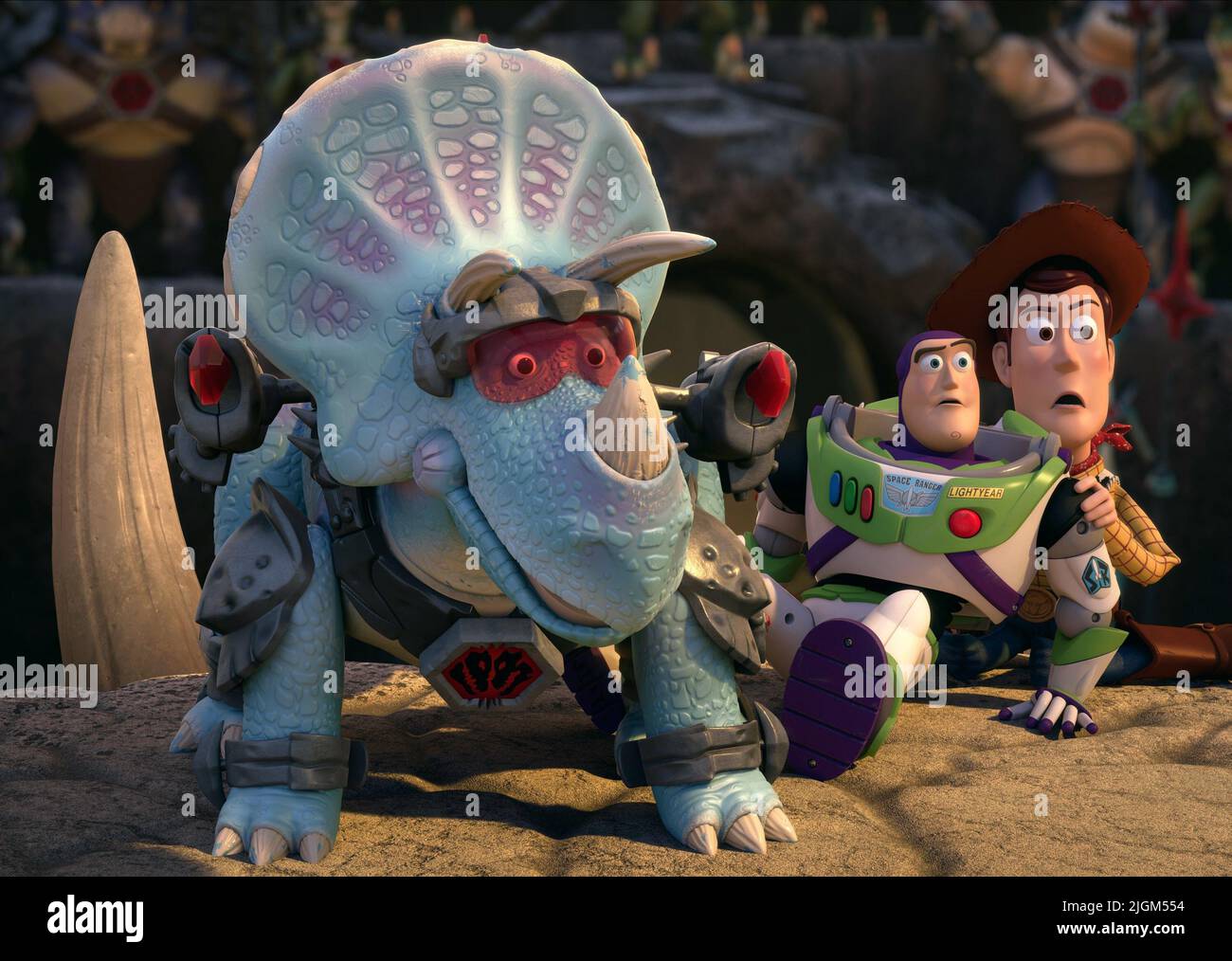 TRIXIE, BUZZ LIGHTYEAR, WOODY, TOY STORY THAT TIME FORGOT, 2014