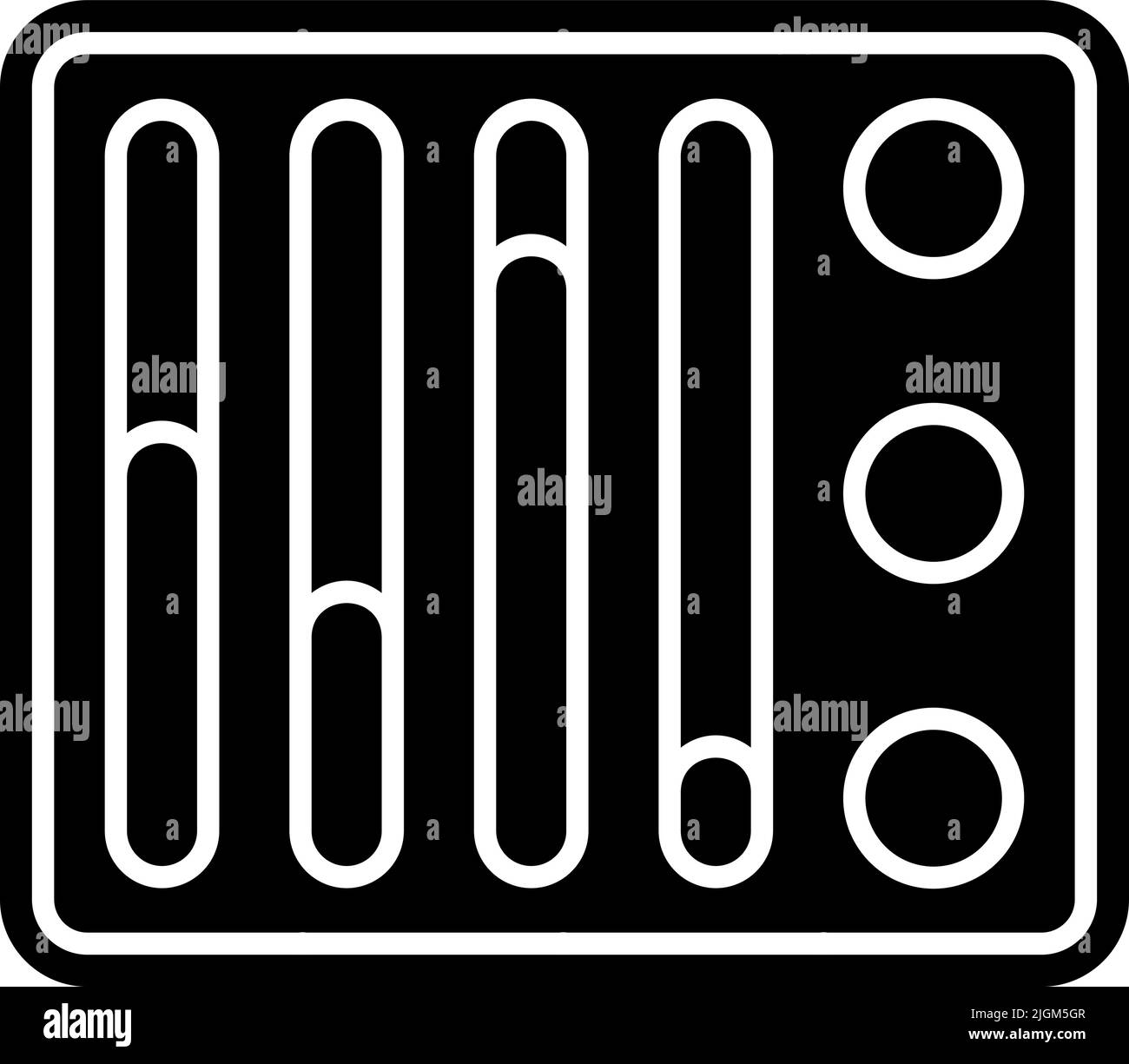 equalizer icon Stock Vector Image & Art Alamy