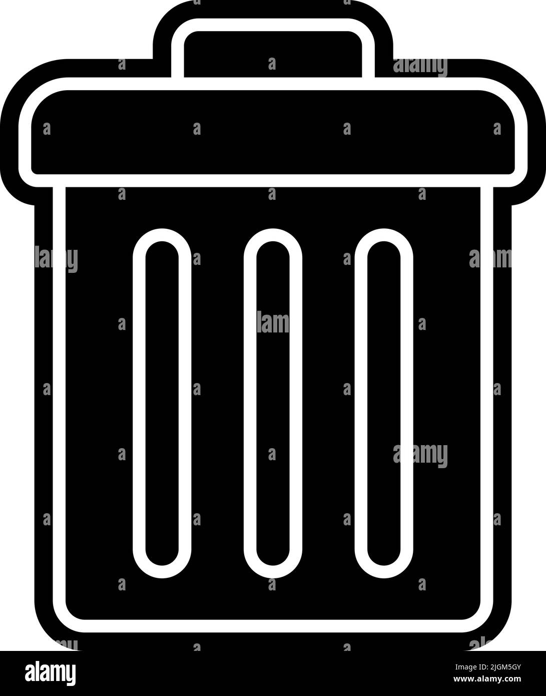 trash can icon Stock Vector Image & Art Alamy