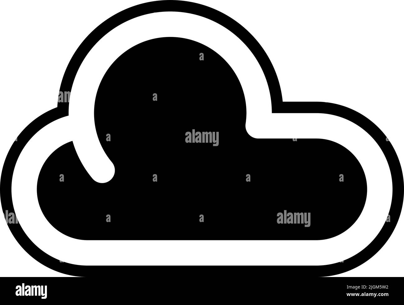cloud icon Stock Vector Image & Art - Alamy