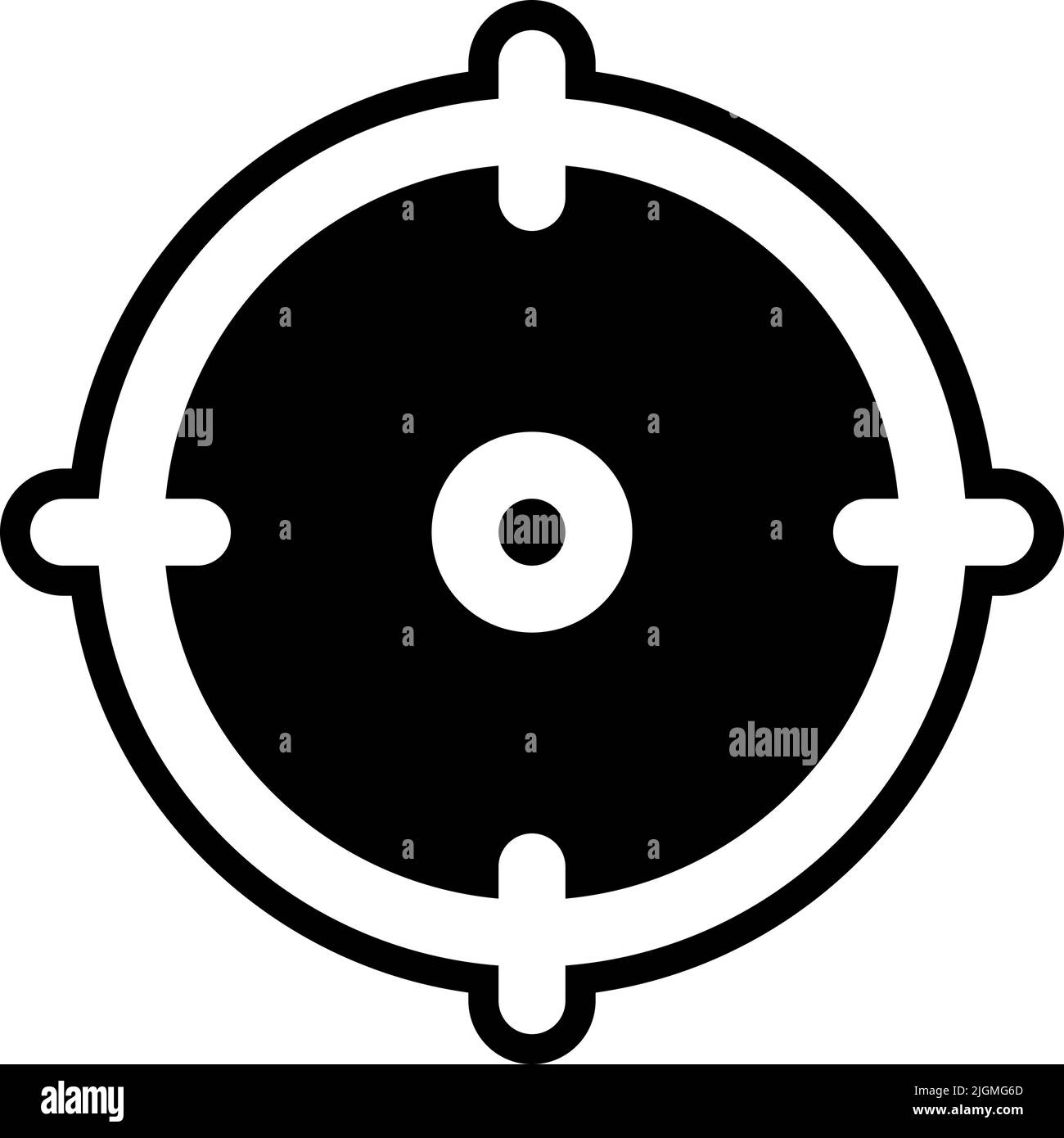 Business finance crosshair icon Stock Vector Image & Art - Alamy