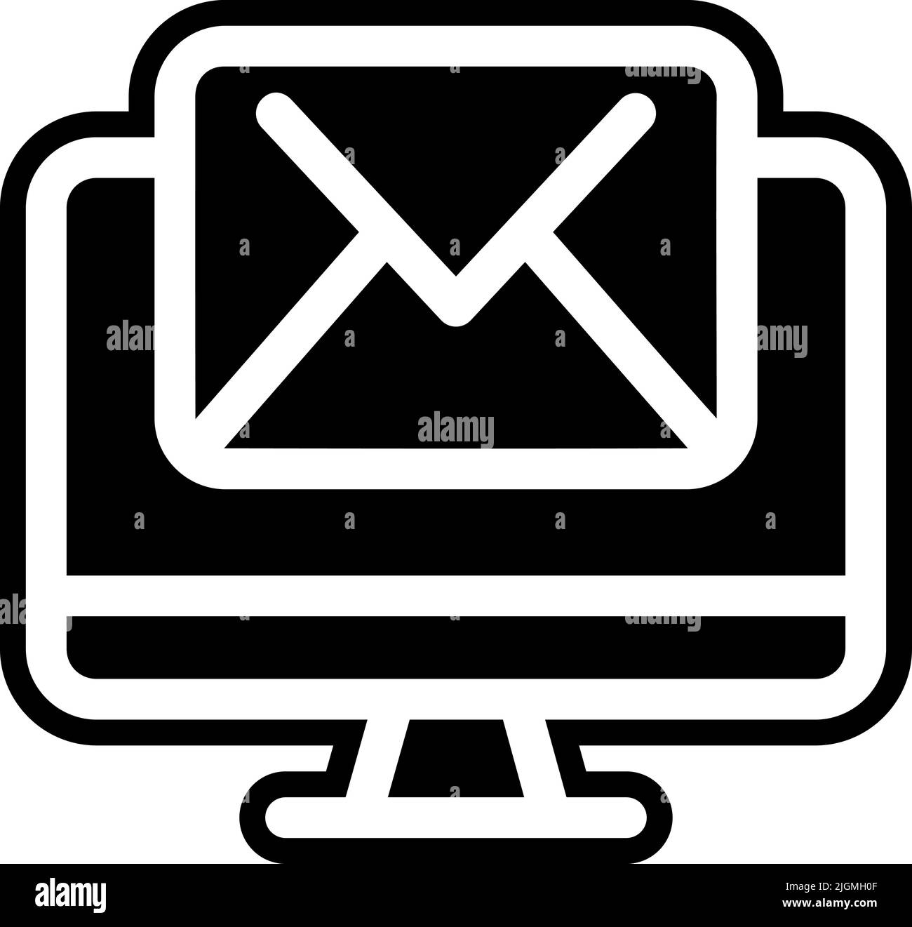 Computer email icon Stock Vector Image & Art Alamy