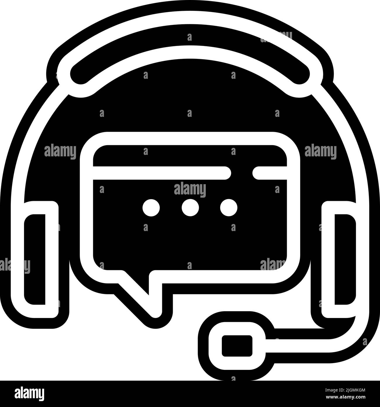 and marketplace customer support icon Stock Vector Image