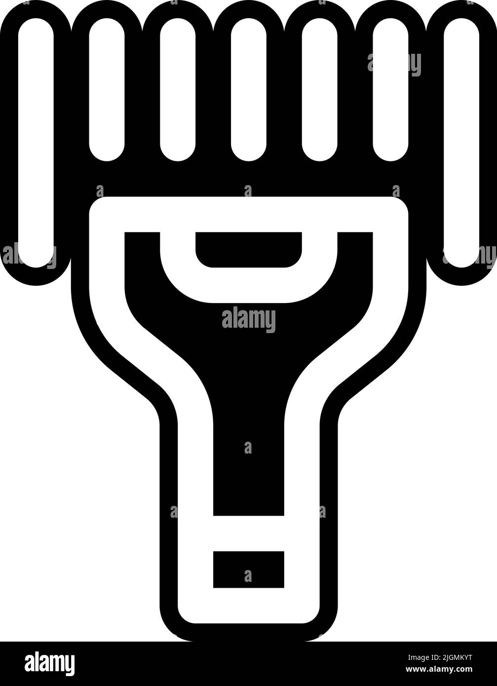 Barcode flat icon simple Black and White Stock Photos & Images - Alamy