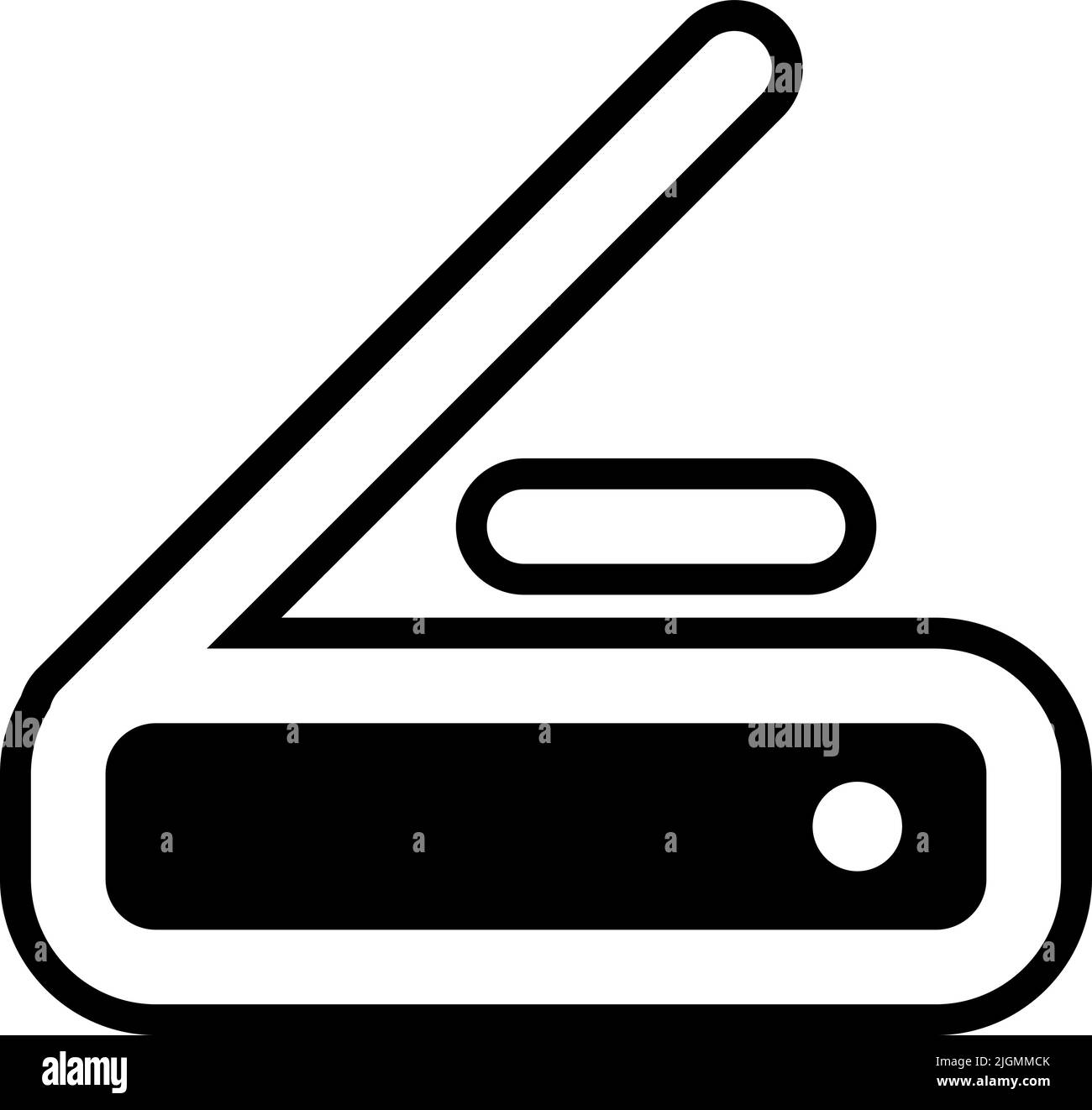 Ink device scanner icon Stock Vector Image & Art - Alamy