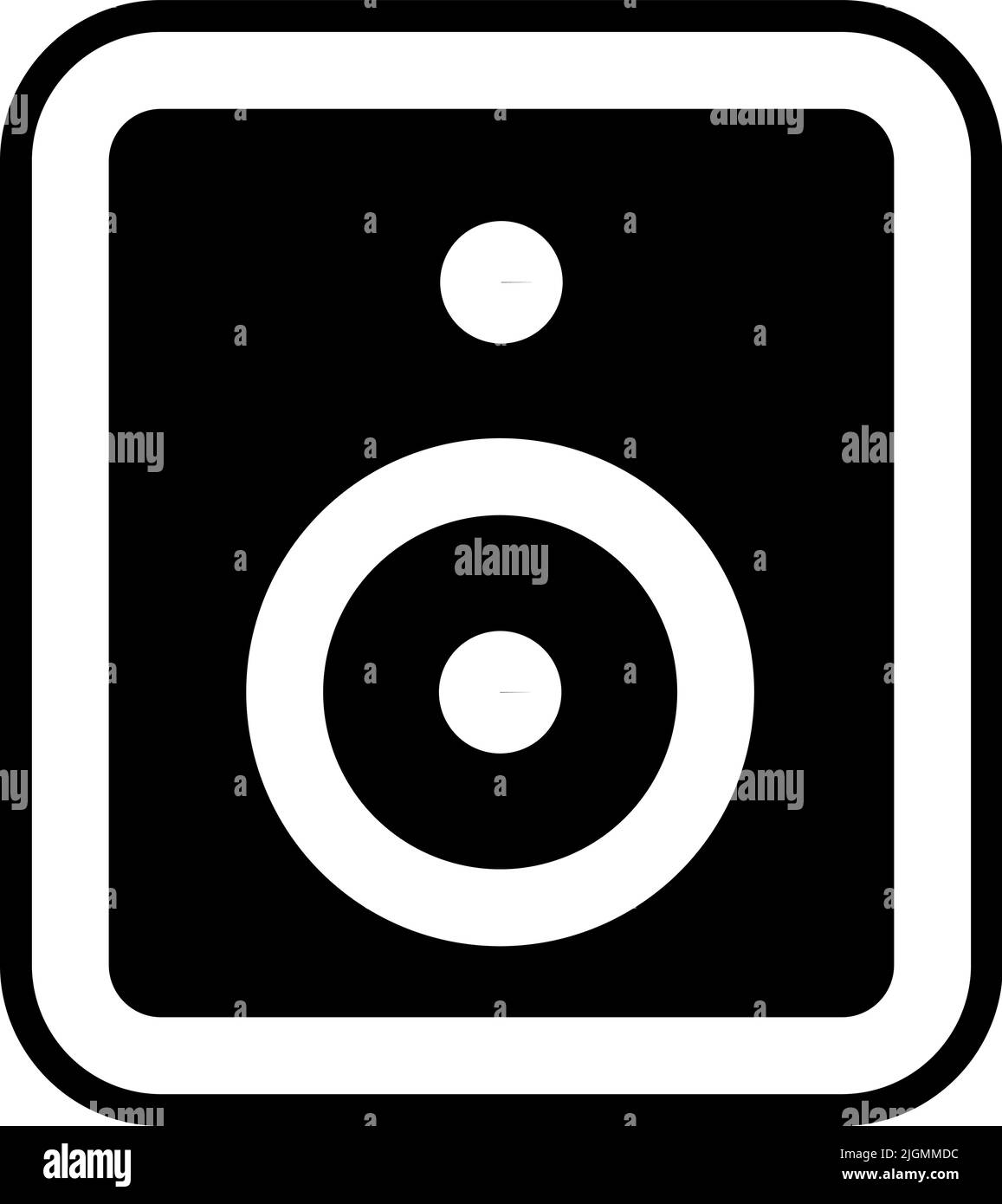 Ink device speaker icon Stock Vector Image & Art Alamy