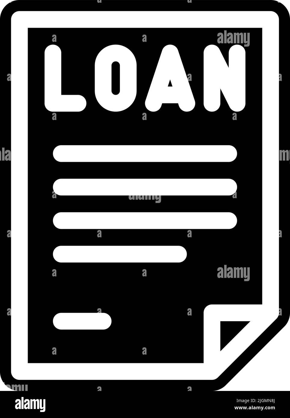 Mortgage mortgage loan icon Stock Vector Image & Art - Alamy