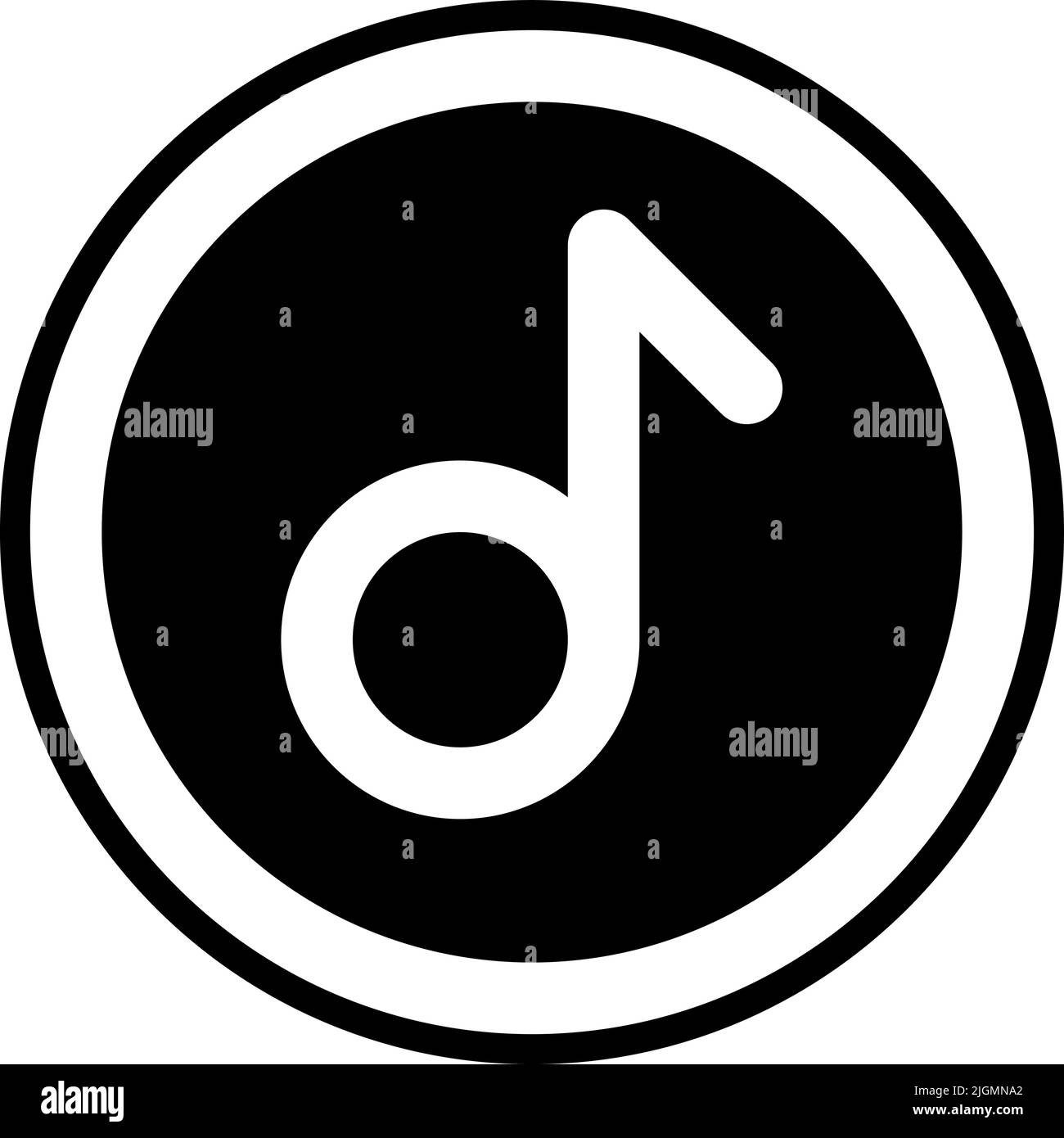 Multimedia music icon . Stock Vector