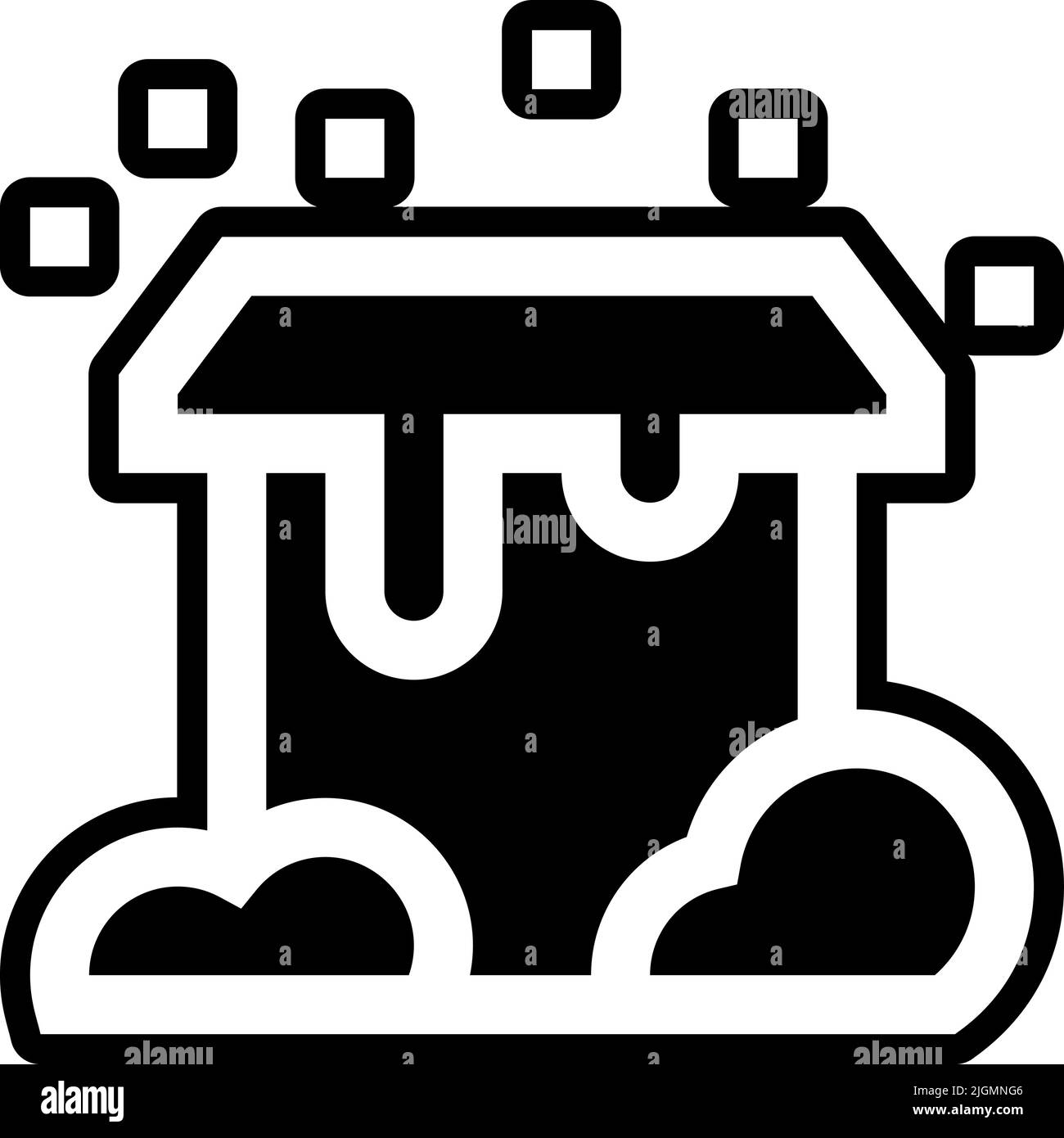 Natural disaster blizzard icon Stock Vector Image & Art - Alamy