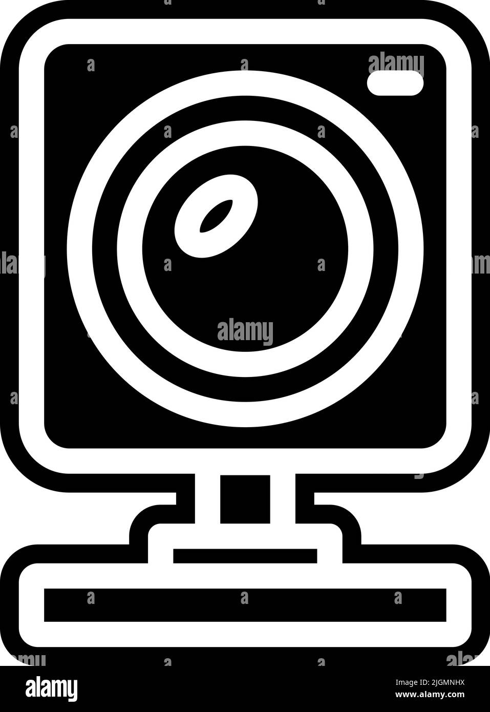 Photography webcam icon . Stock Vector