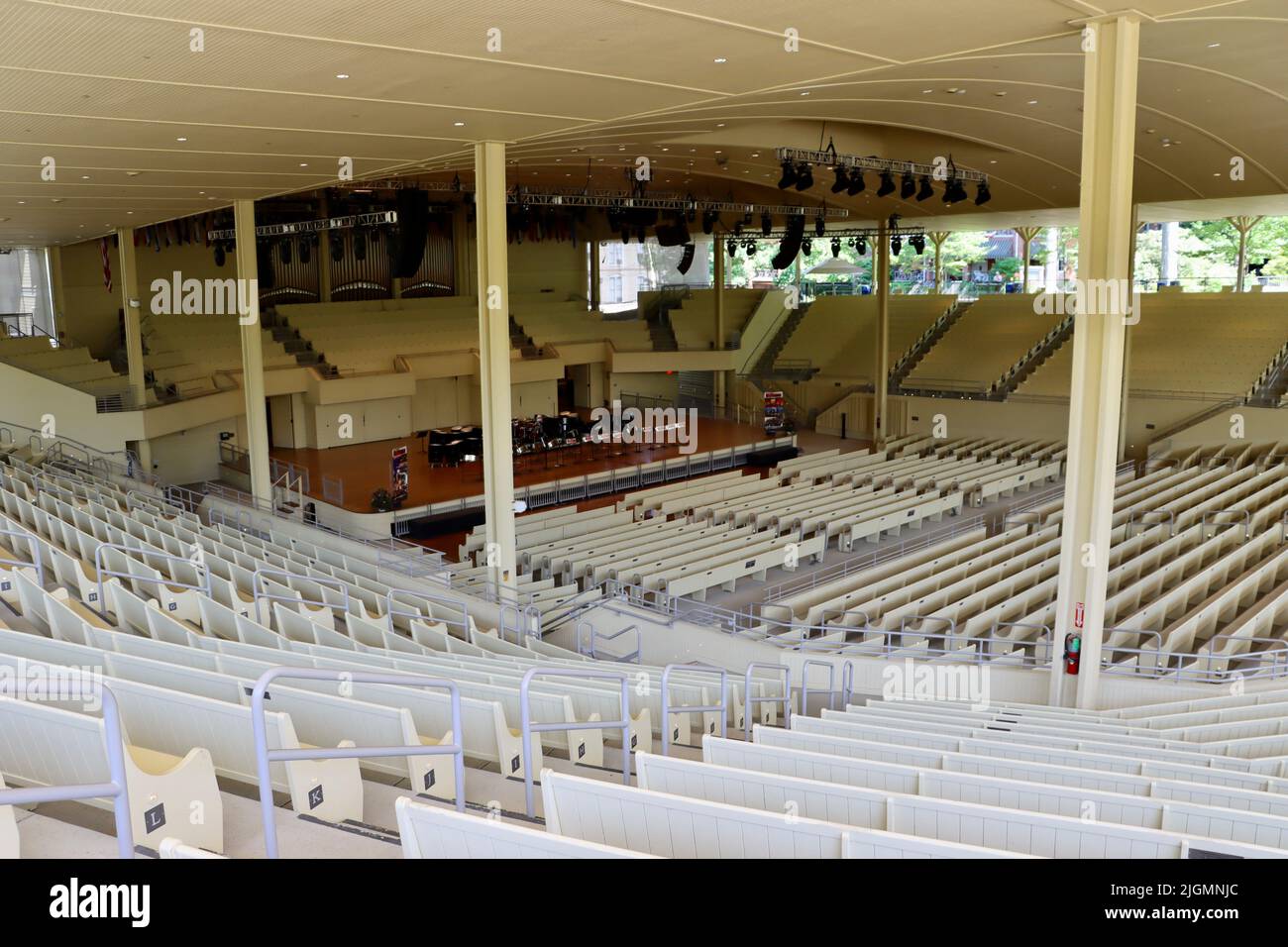 The Amphitheater at Chautauqua Institution, NY Stock Photo Alamy