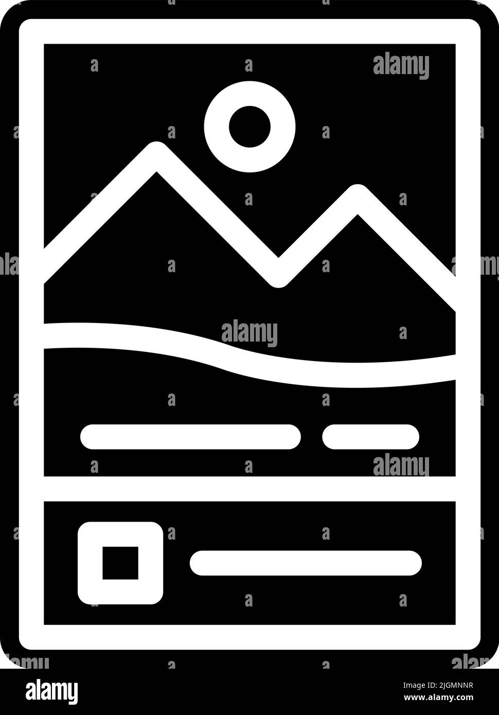 Photography image icon . Stock Vector