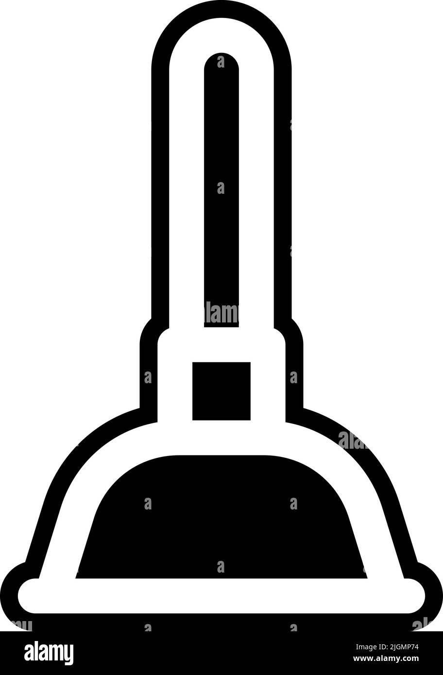 Plumber plunger icon Stock Vector Image & Art - Alamy