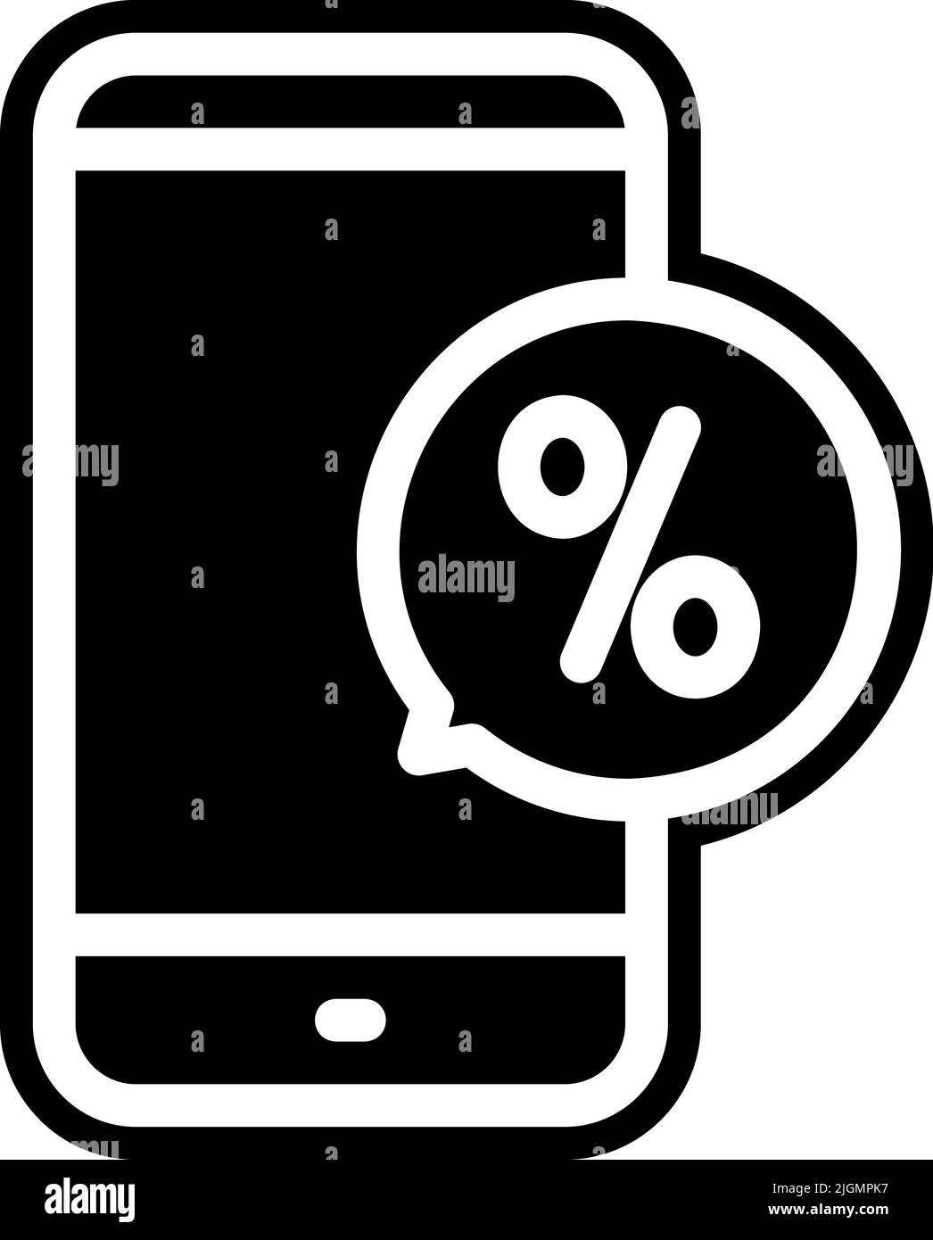 Sales smartphone icon Stock Vector Image & Art - Alamy