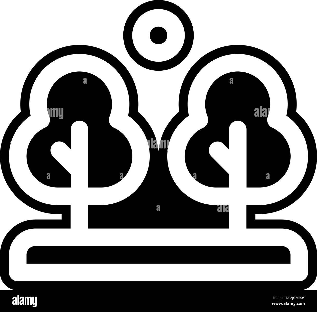 Spring tree icon Stock Vector Image & Art - Alamy