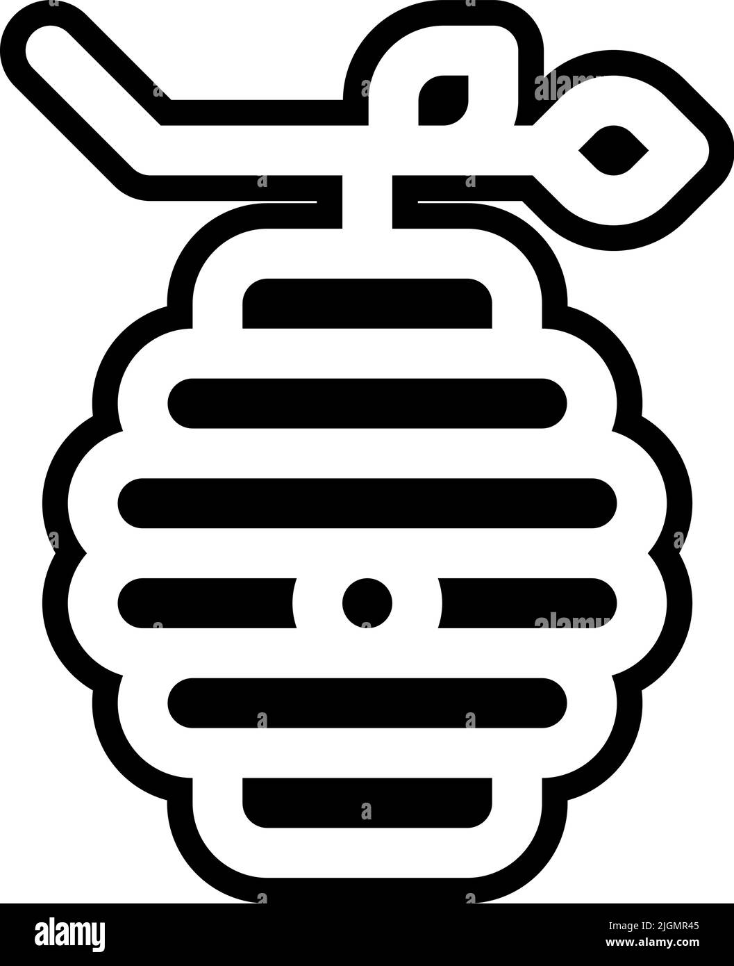Spring beehive icon Stock Vector Image & Art - Alamy