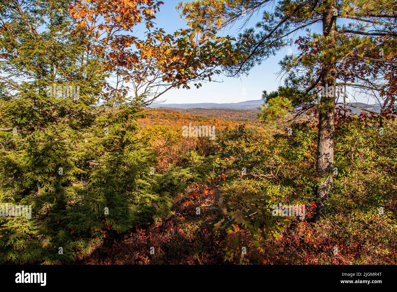 A view from Pisgah Mountain in New Hampshire Stock Photo Alamy
