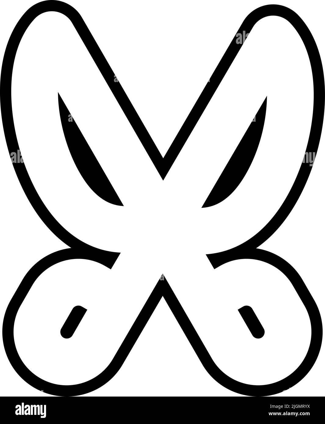 Spring season scissors icon Stock Vector Image & Art - Alamy