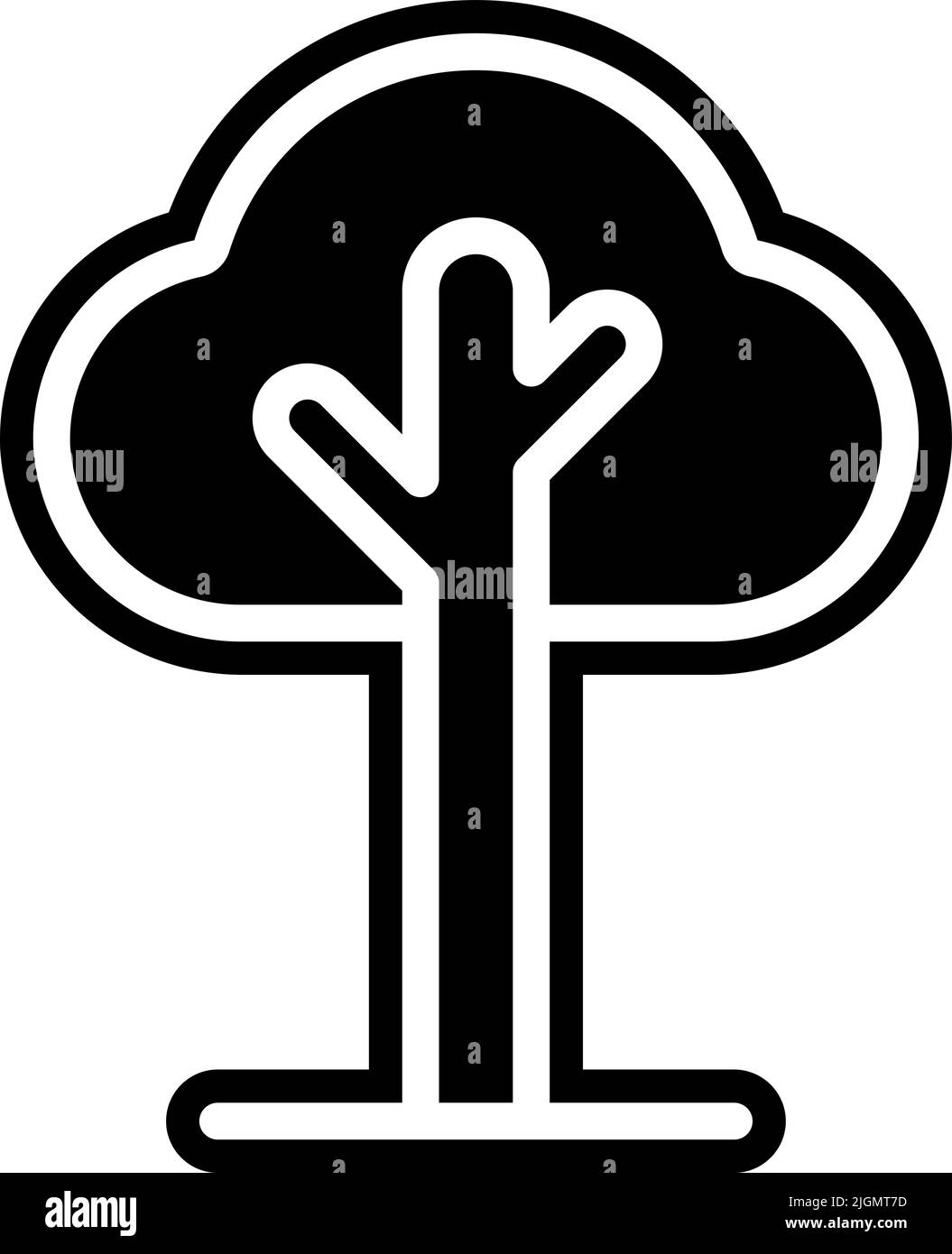 Spring tree icon Stock Vector Image & Art - Alamy