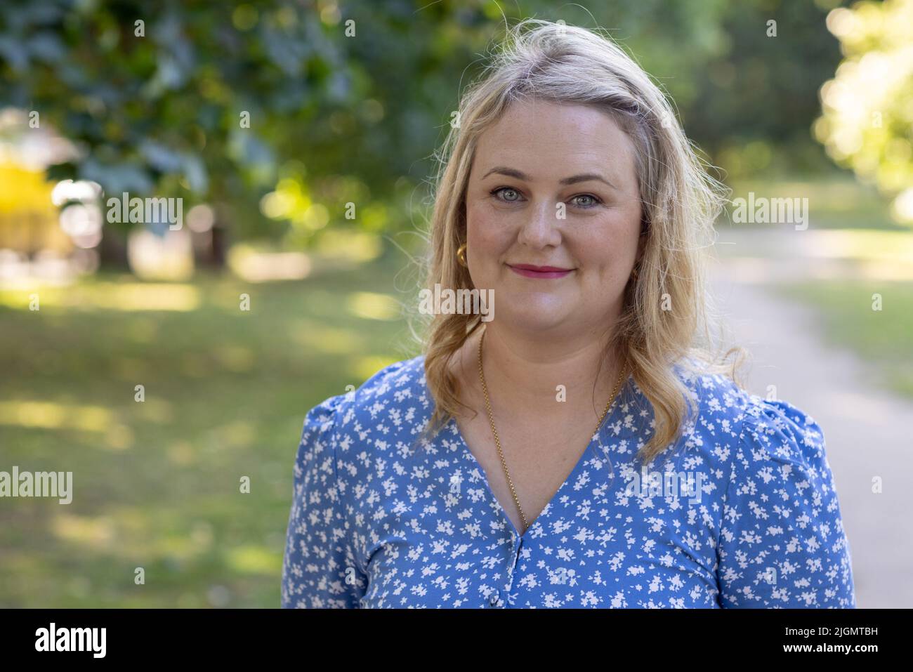 Actress and Writer Philippa Dunne known for The Nevers (2021), This Is Going to Hurt (2022) and The Bright Side (2020), Motherland, Derry Girls She is Stock Photo