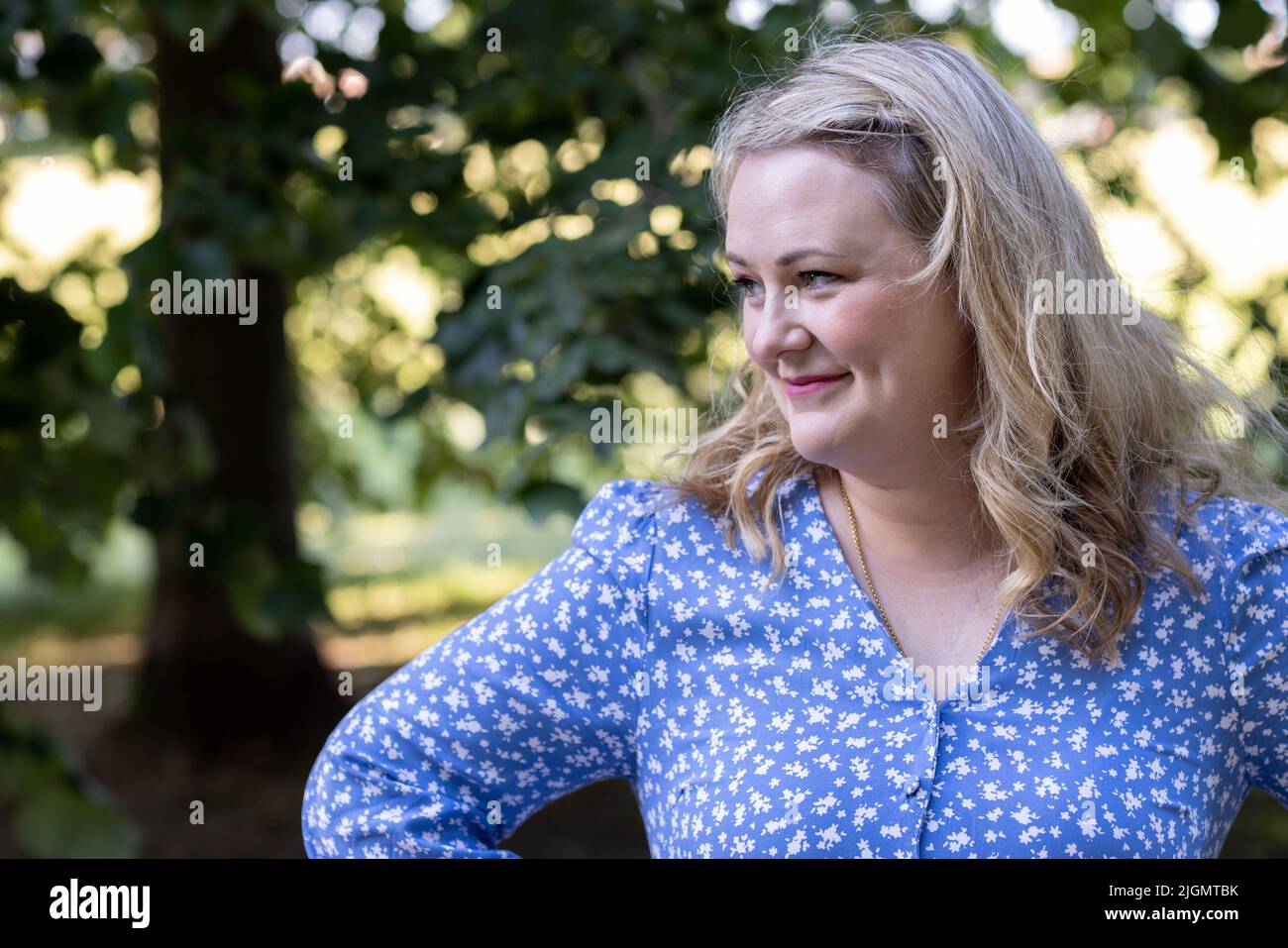 Actress and Writer Philippa Dunne known for The Nevers (2021), This Is Going to Hurt (2022) and The Bright Side (2020), Motherland, Derry Girls She is Stock Photo