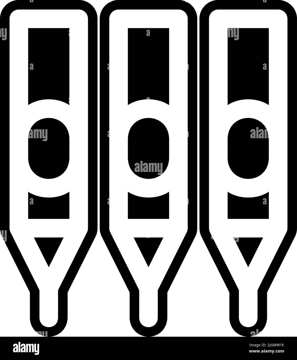 Tattoo studio cartridge icon . Stock Vector