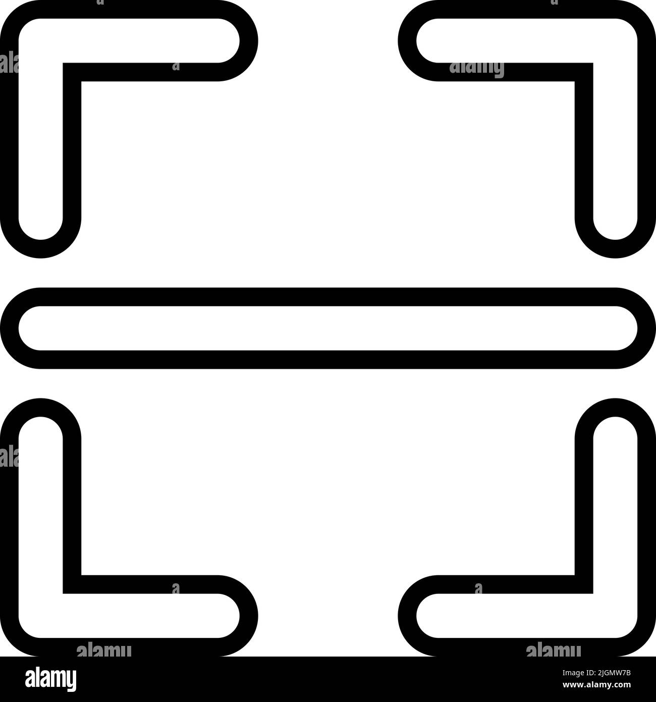 Ui scan icon Stock Vector Image & Art - Alamy