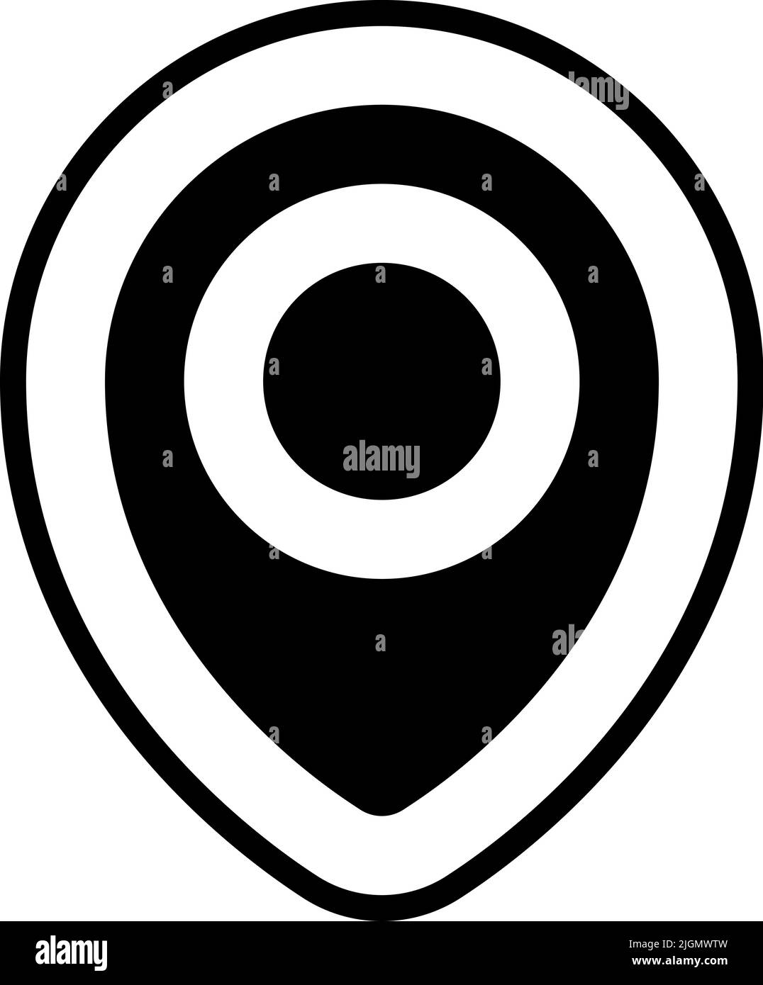 User interface location icon Stock Vector Image & Art - Alamy