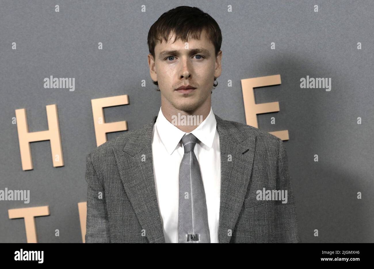 New York, United States. 11th July, 2022. Actor Harris Dickinson attends 'Where The Crawdads Sing' World Premiere Screening at Museum of Modern Art in New York City on July 11, 2022. Photo by Peter Foley/UPI Credit: UPI/Alamy Live News Stock Photo