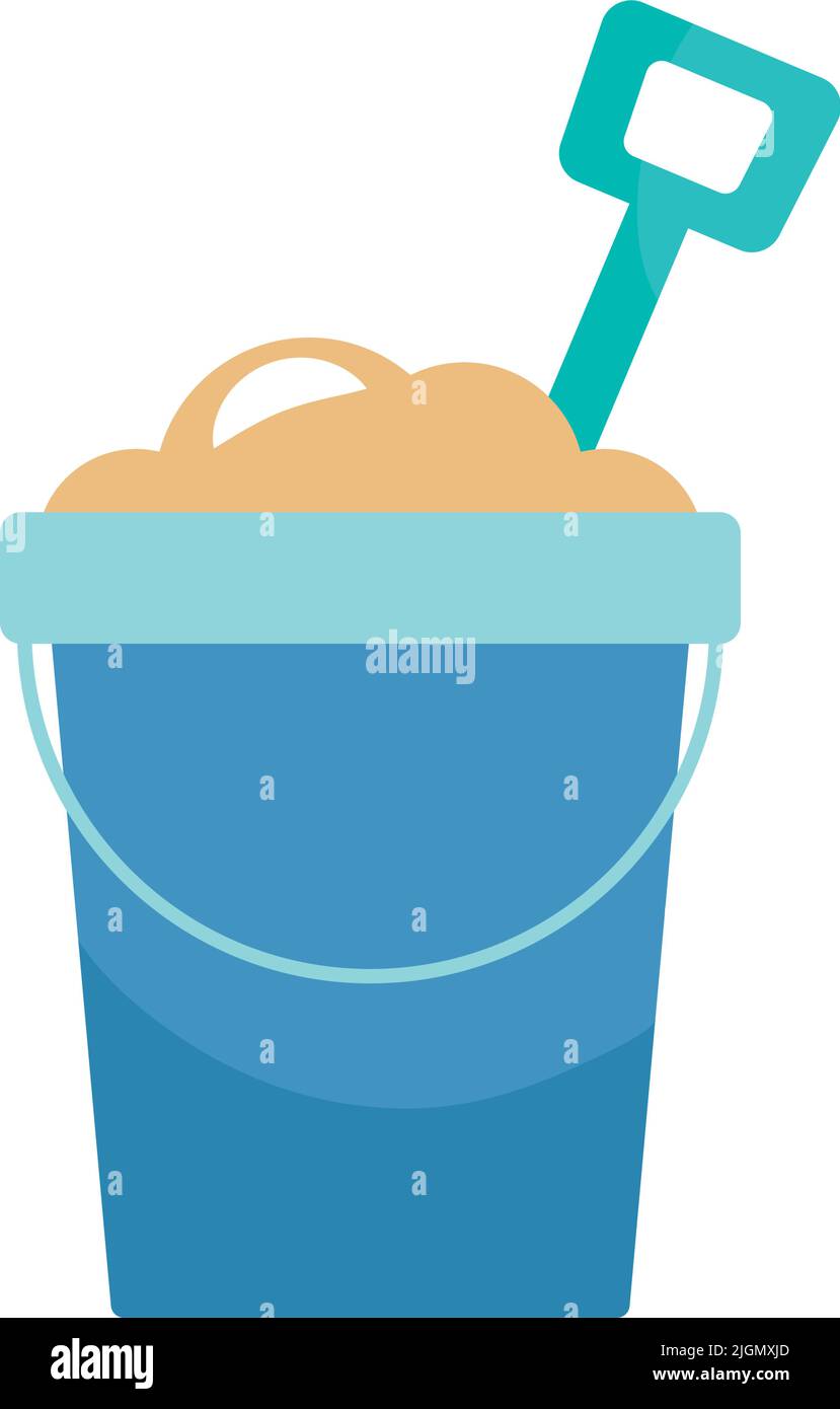 bucket with sand Stock Vector Image & Art Alamy