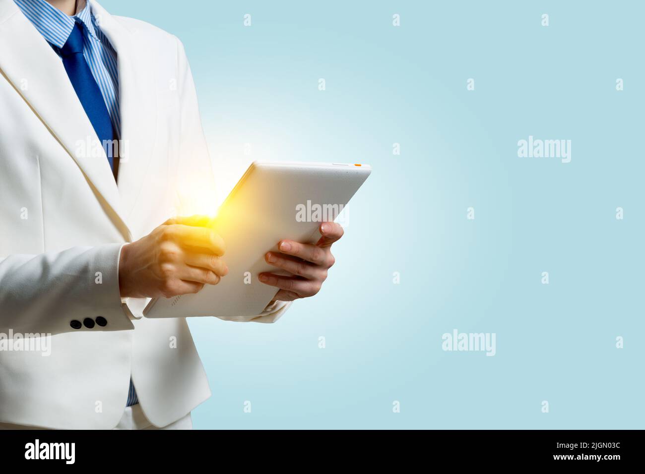 Business and innovation concept . Mixed media Stock Photo - Alamy