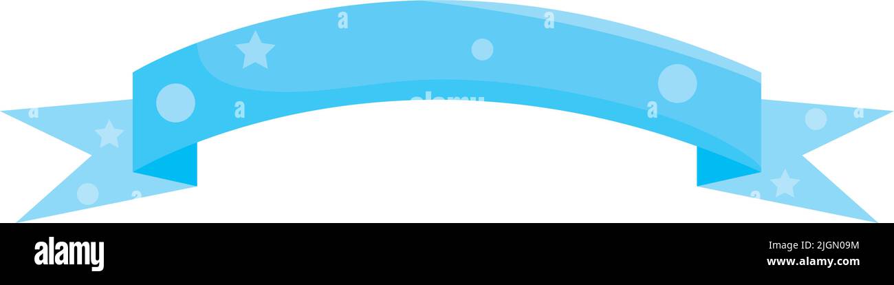 decorative blue ribbon Stock Vector Image & Art - Alamy