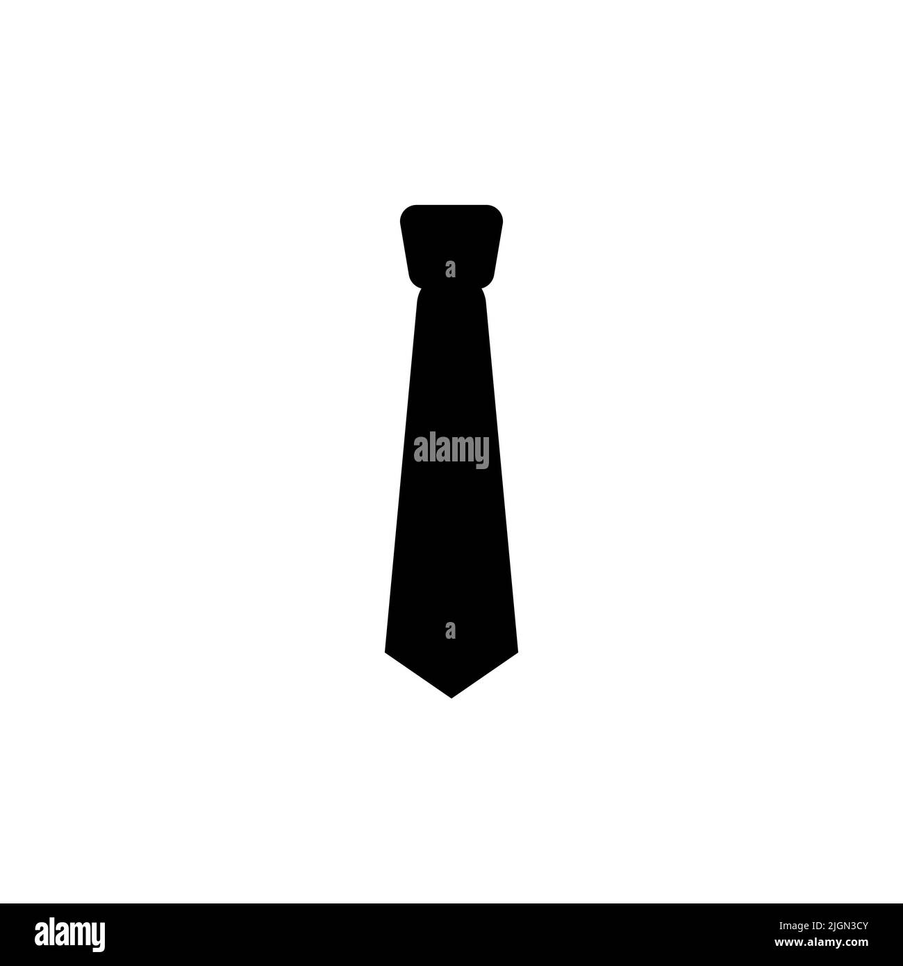 PrintTie icon vector isolated on white background Stock Vector