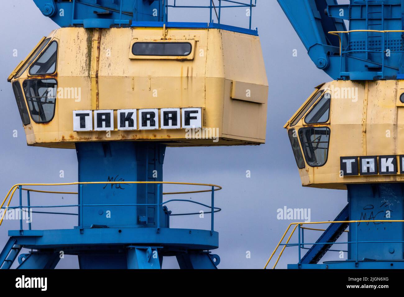 Takraf crane hires stock photography and images Alamy