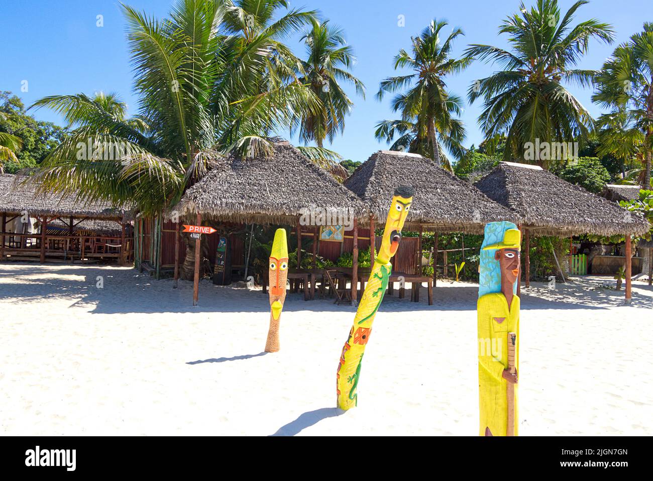 Madagascar beach photo session Stock Photo