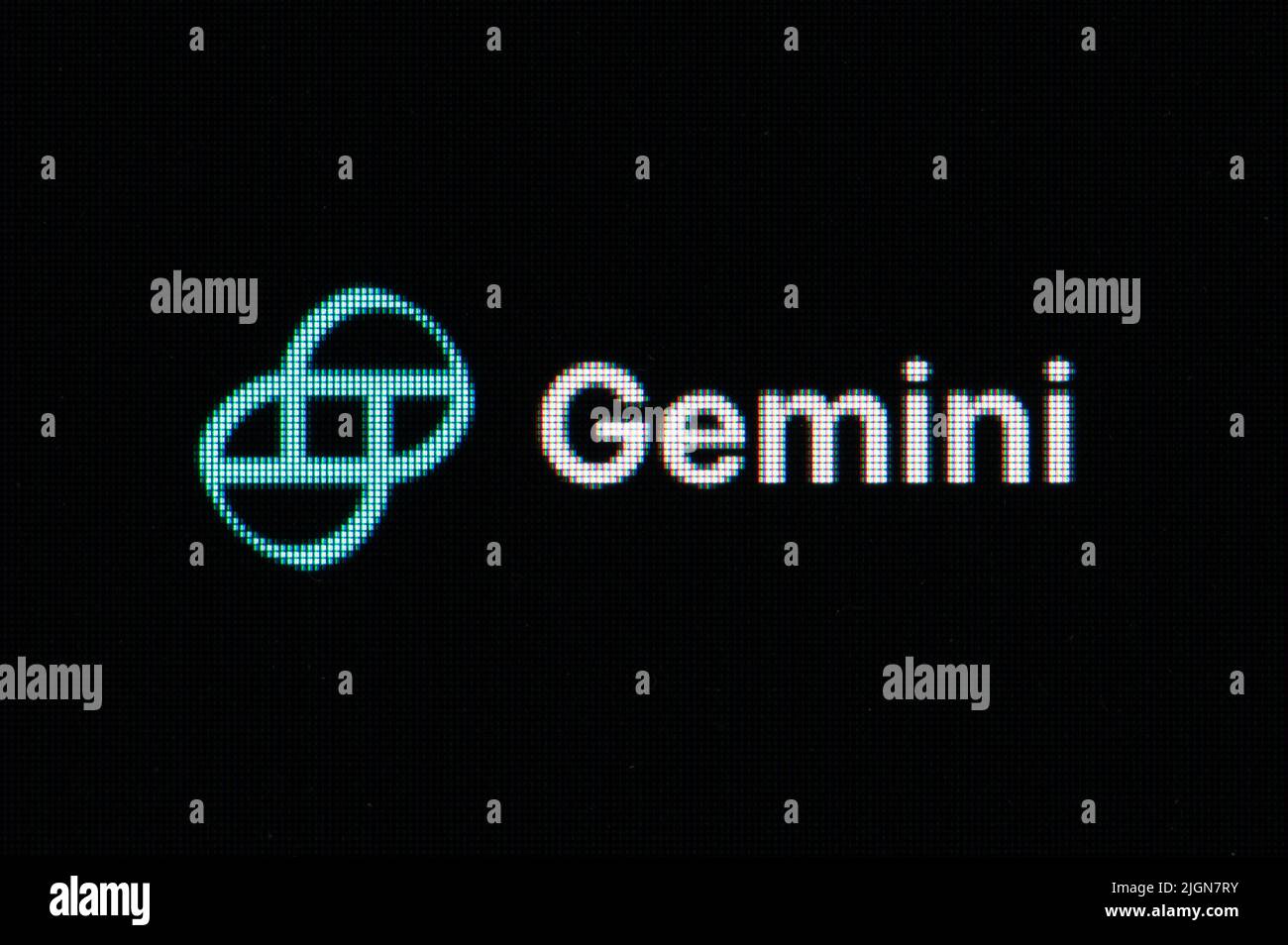 Gemini logo hi-res stock photography and images - Alamy