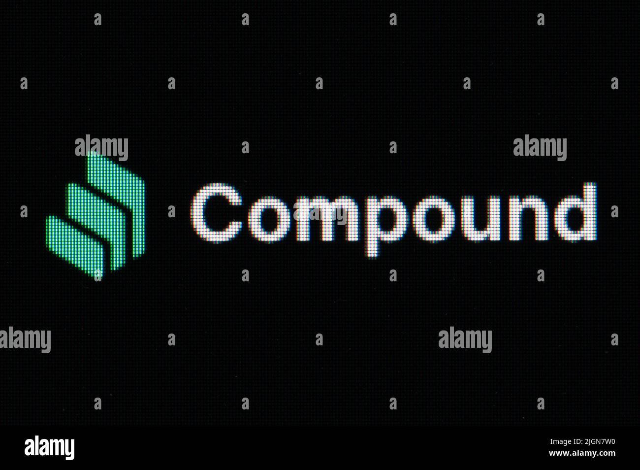 Compound crypto logo hi-res stock photography and images - Alamy