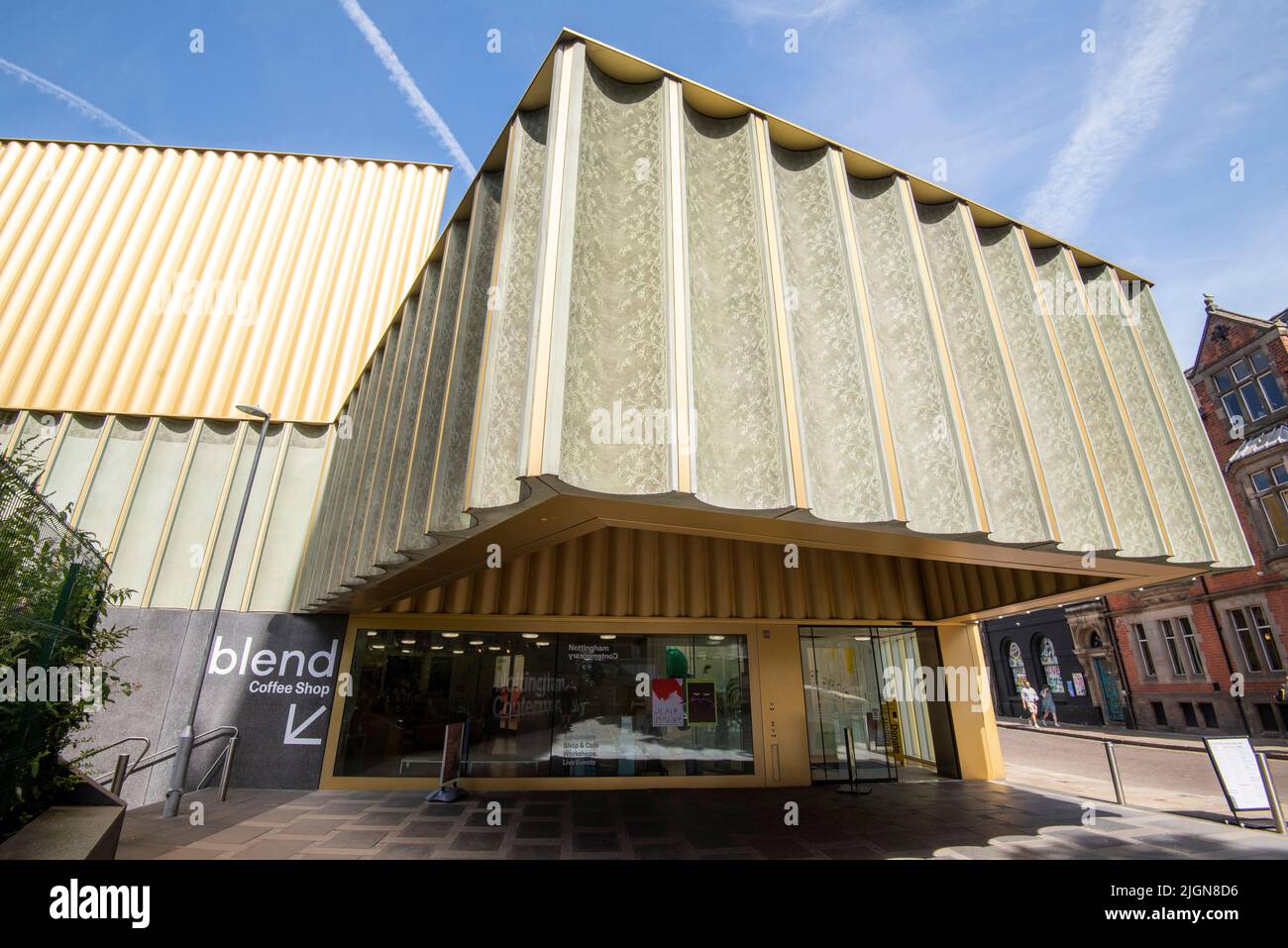 The Nottingham Contemporary Art Gallery in Nottingham City