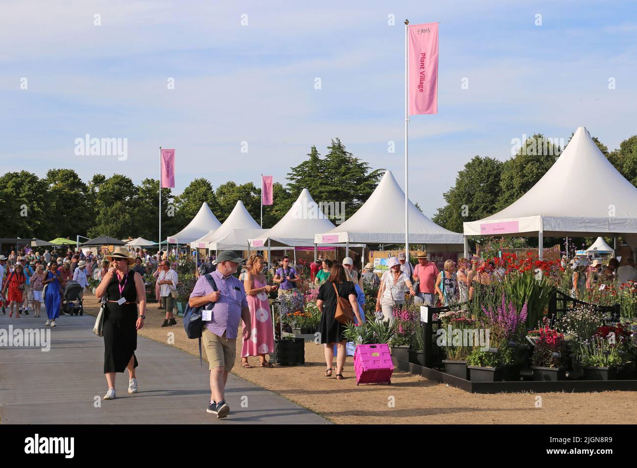 Plant Village, RHS Hampton Court Palace Garden Festival 2022, London, England, UK, Europe Stock Photo