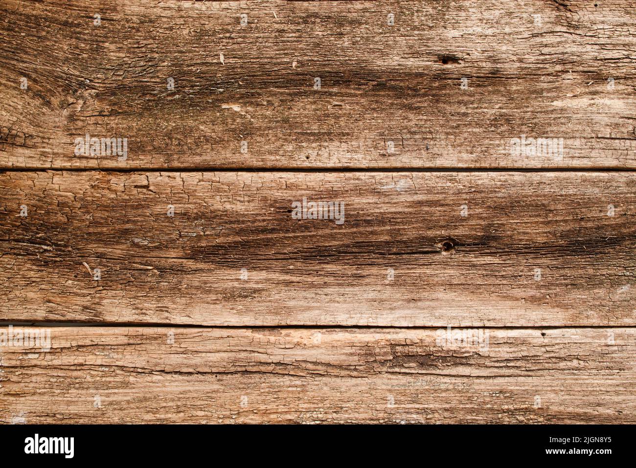 Shabby wooden background, free space Stock Photo