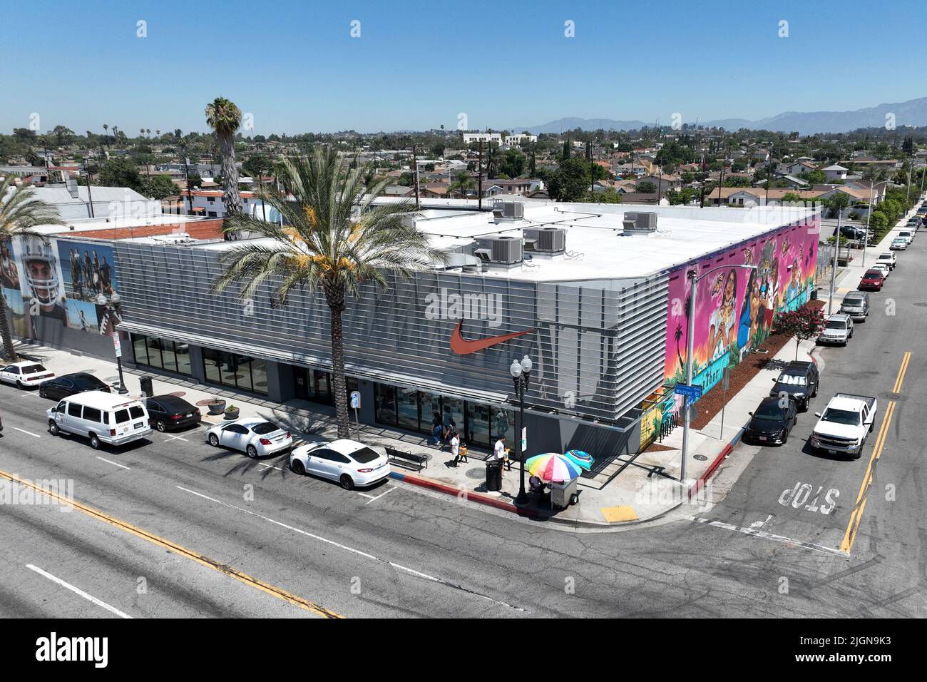 General overall view of the Nike store at The Grove on Thursday Nov. 3 2022 in Los Angeles. Dylan Stewart Image of Sport Stock Photo Alamy